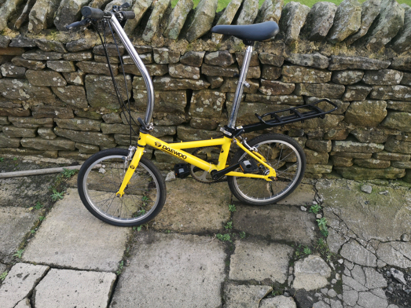 daewoo shuttle folding bike